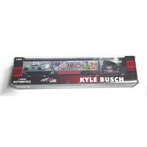 Kyle Busch Die-Cast Car - Red, Black, Green